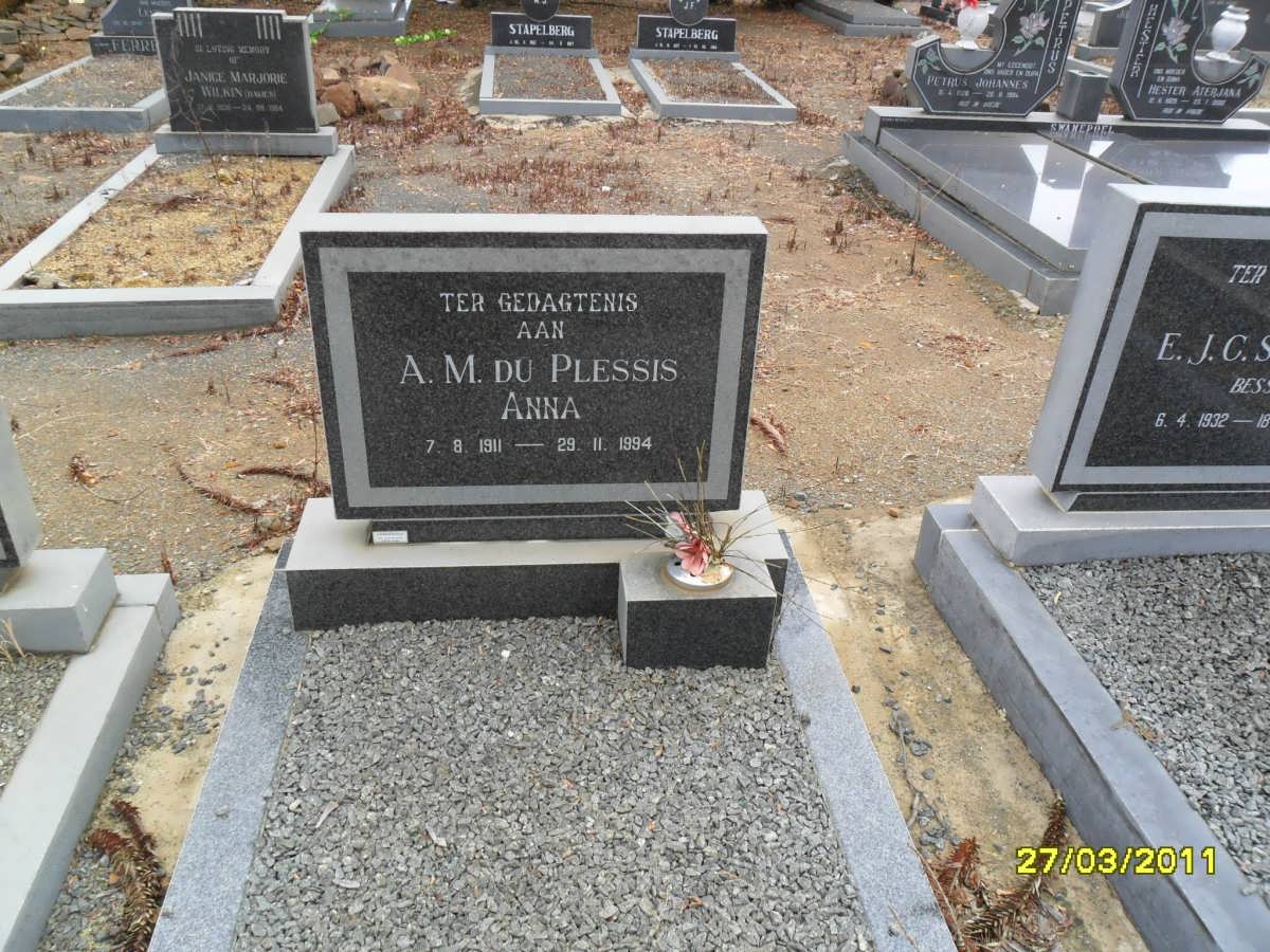 PLESSIS A.M., du 1911-1994