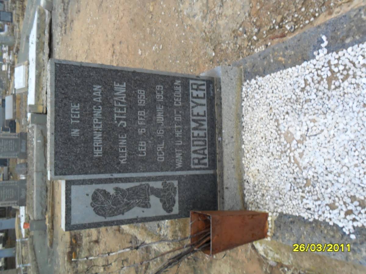 RADEMEYER Stefanie 1958-1959