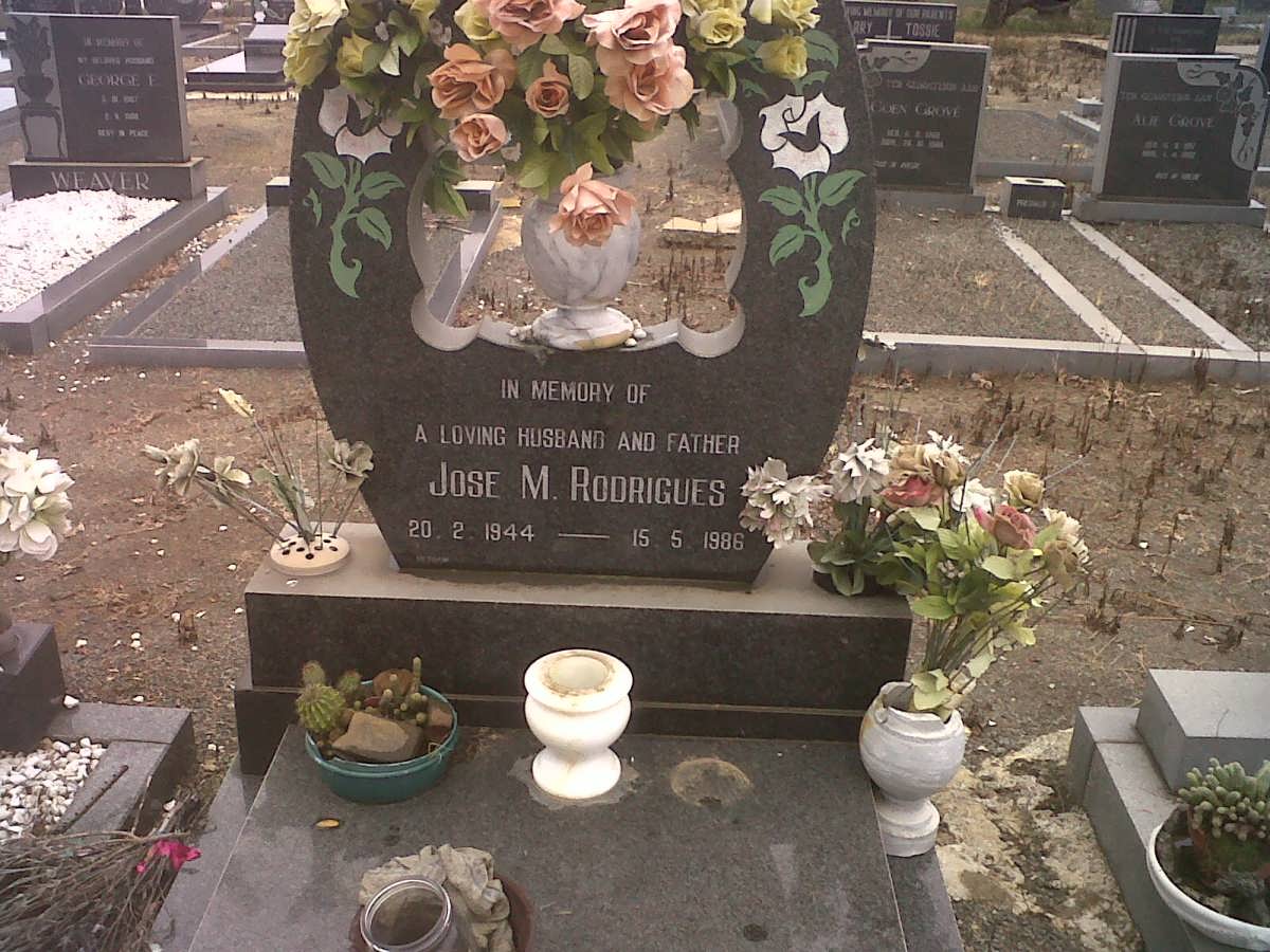 RODRIGUES Jose M. 1944-1986