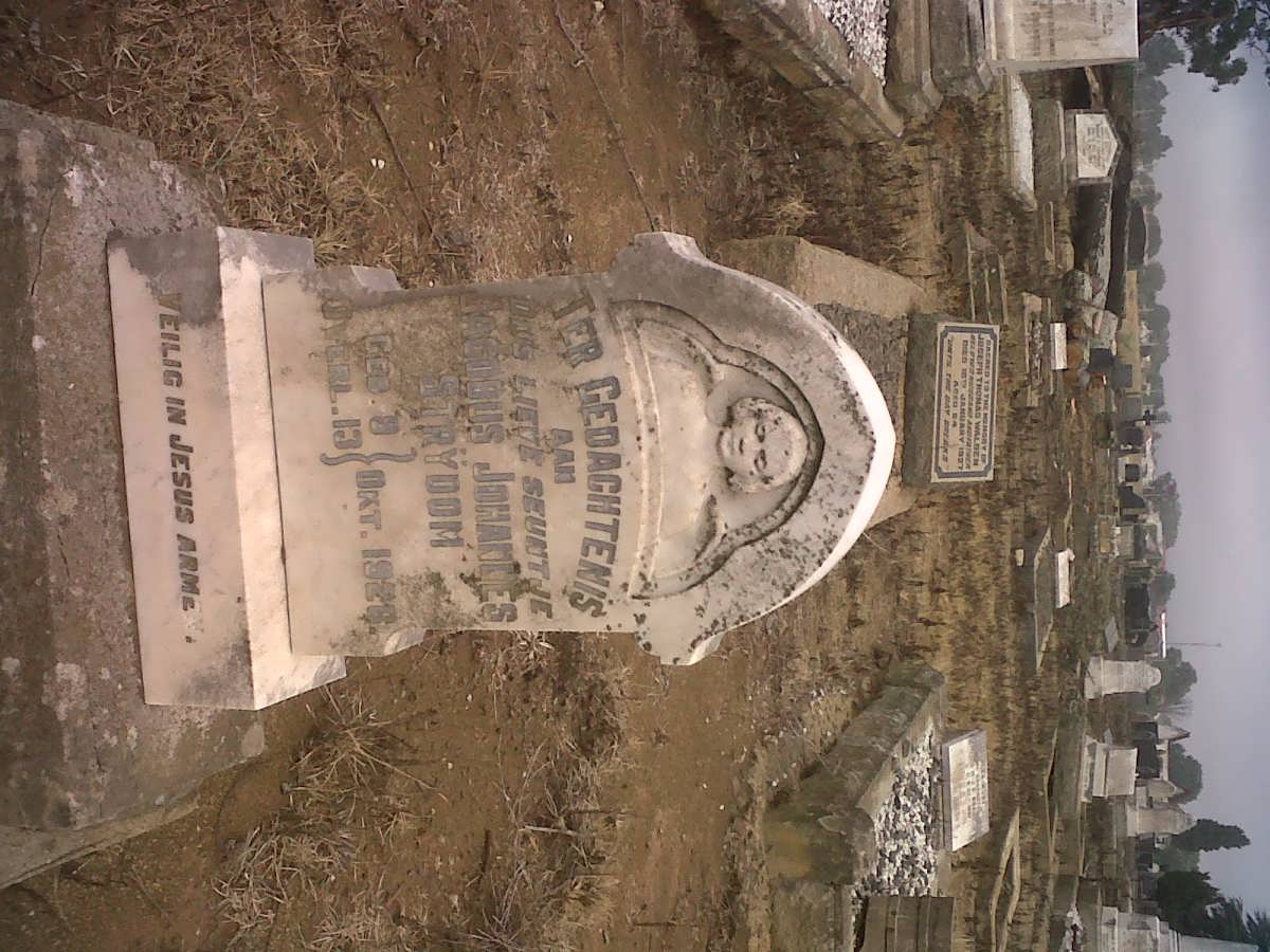 STRYDOM Jacobus Johannes 1926-1926