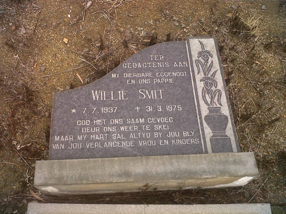 SMIT Willie 1937-1975