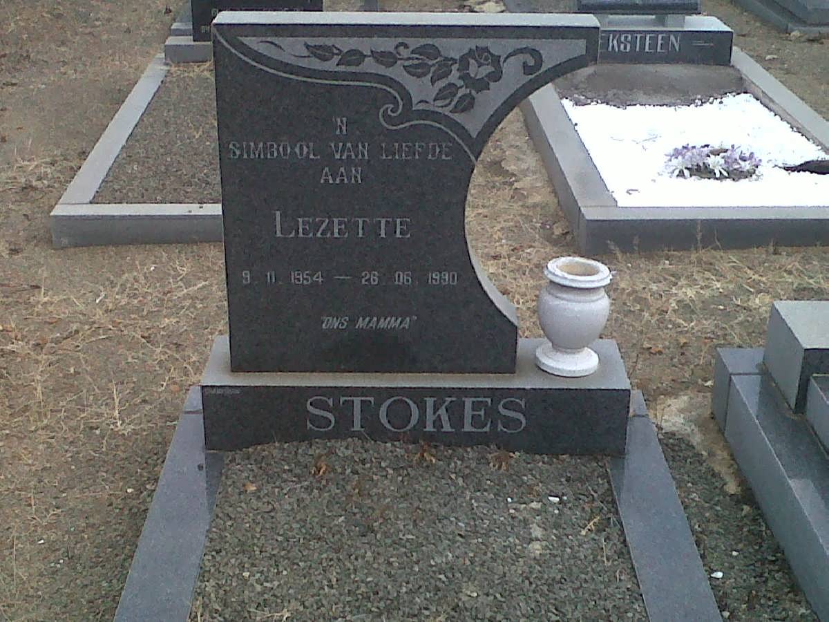 STOKES Lezette 1954-1990