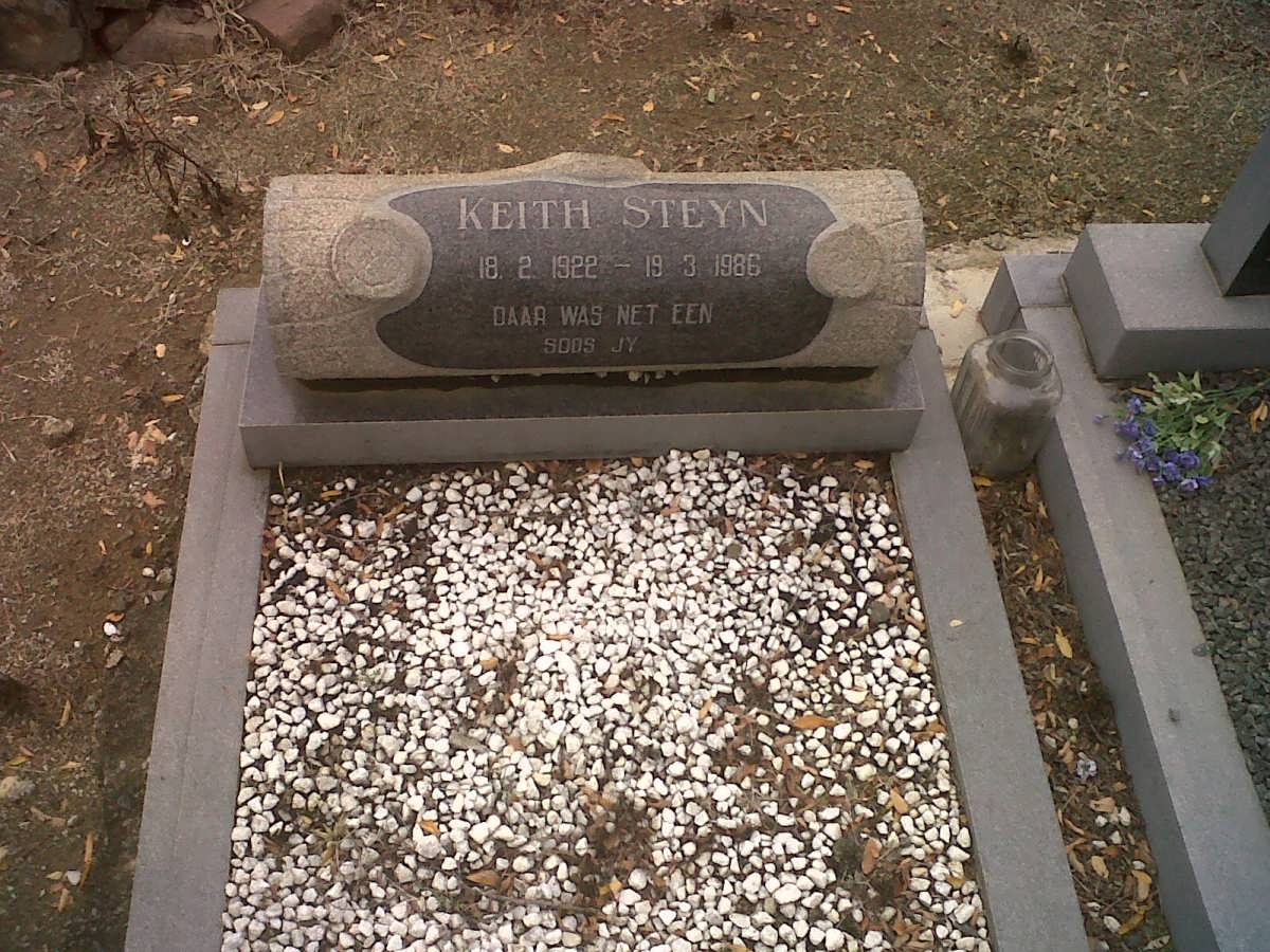 STEYN Keith 1922-1986