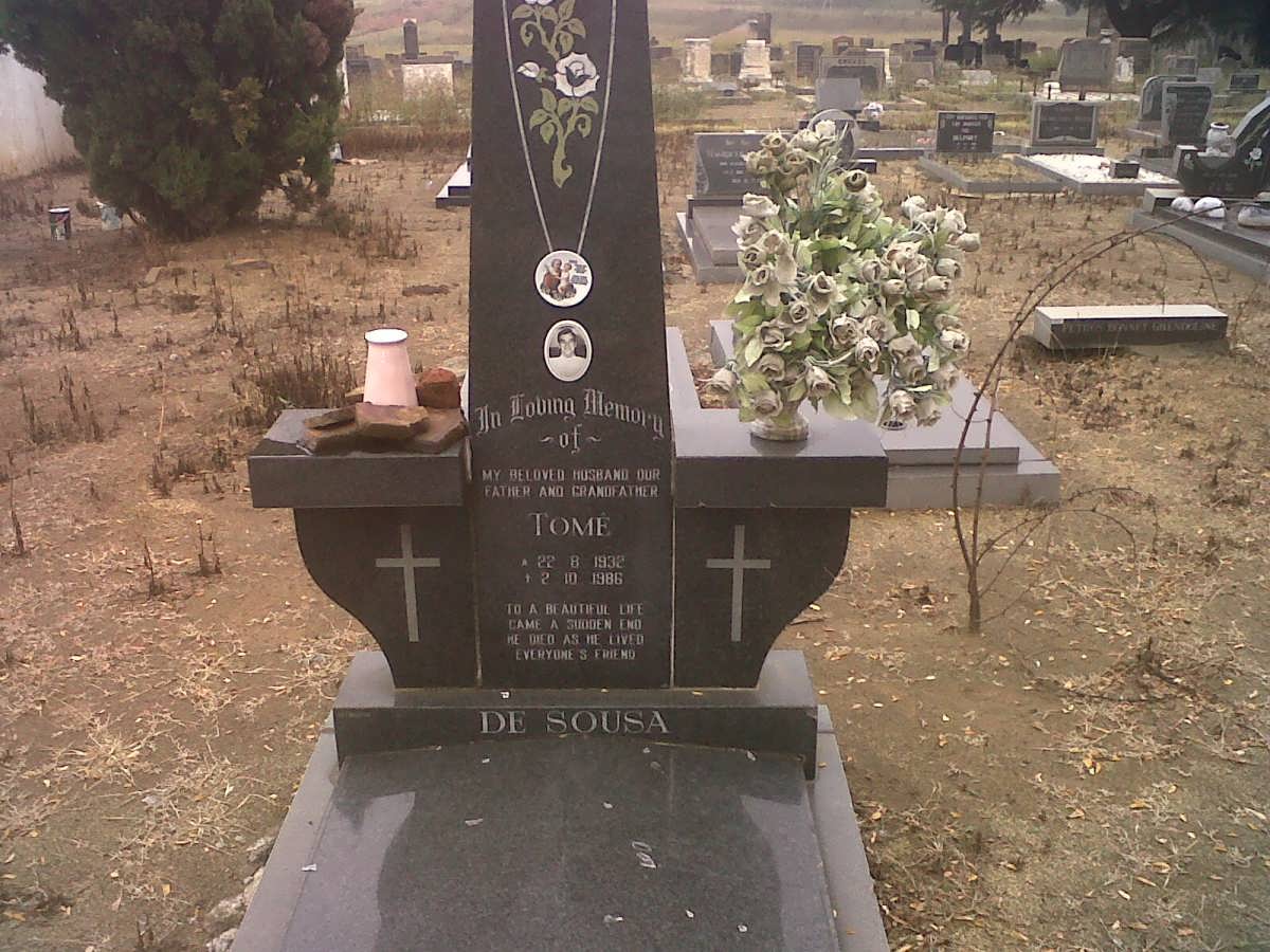 SOUSA Tomé, de 1932-1986
