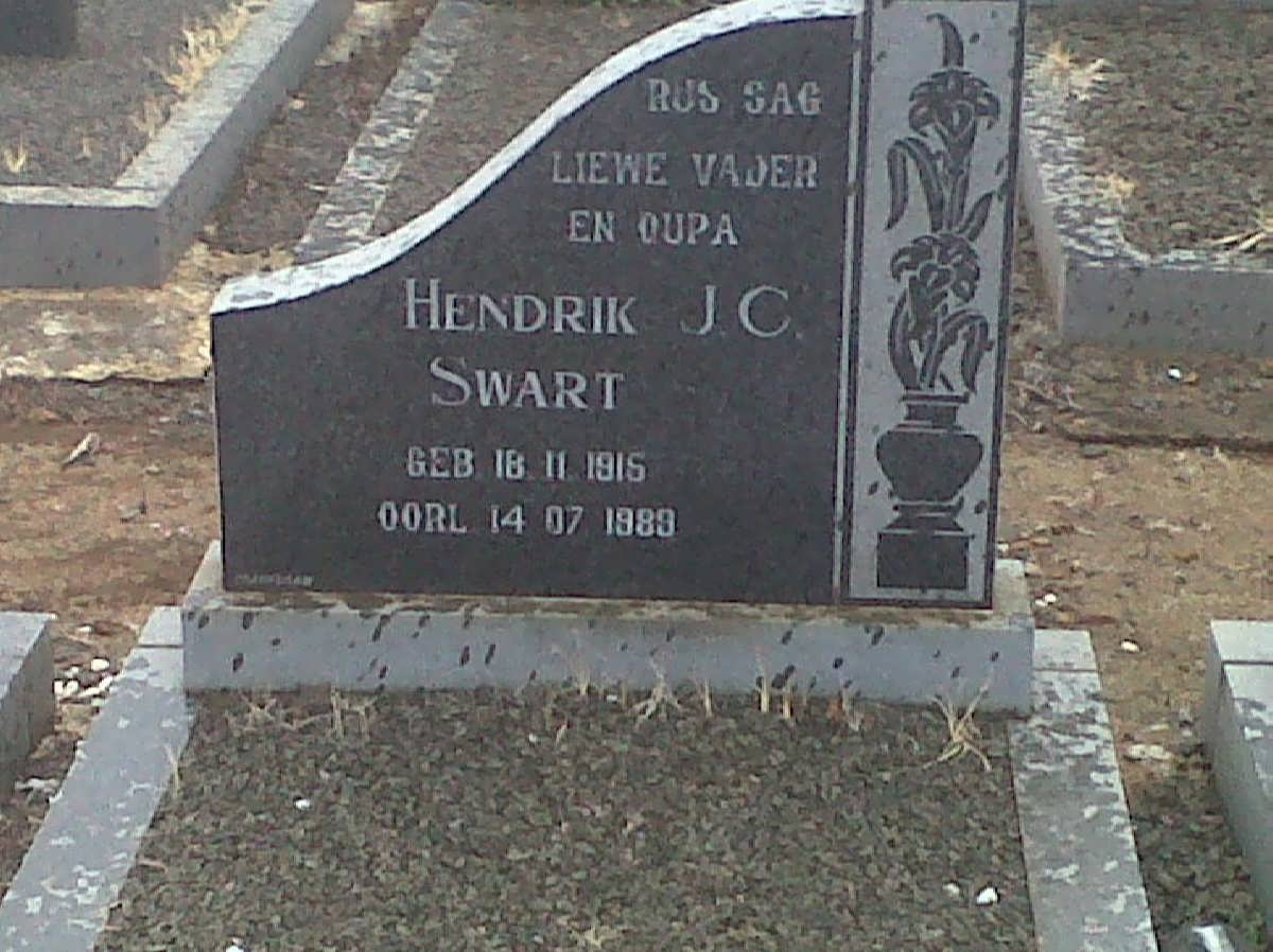 SWART Hendrik J.C. 1915-1989