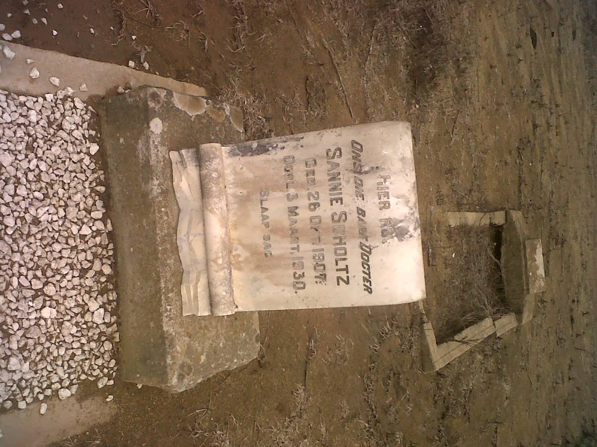 SCHOLTZ Sannie 1907-1930
