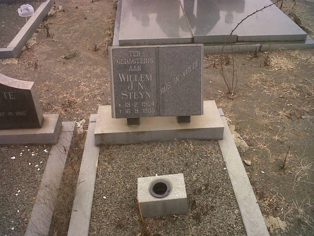 STEYN Willem J.N. 1904-1985