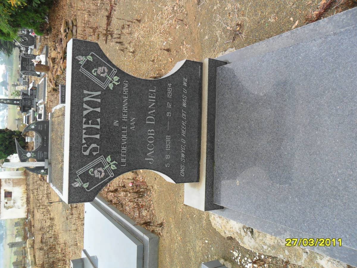 STEYN Jacob Daniel 1938-1984