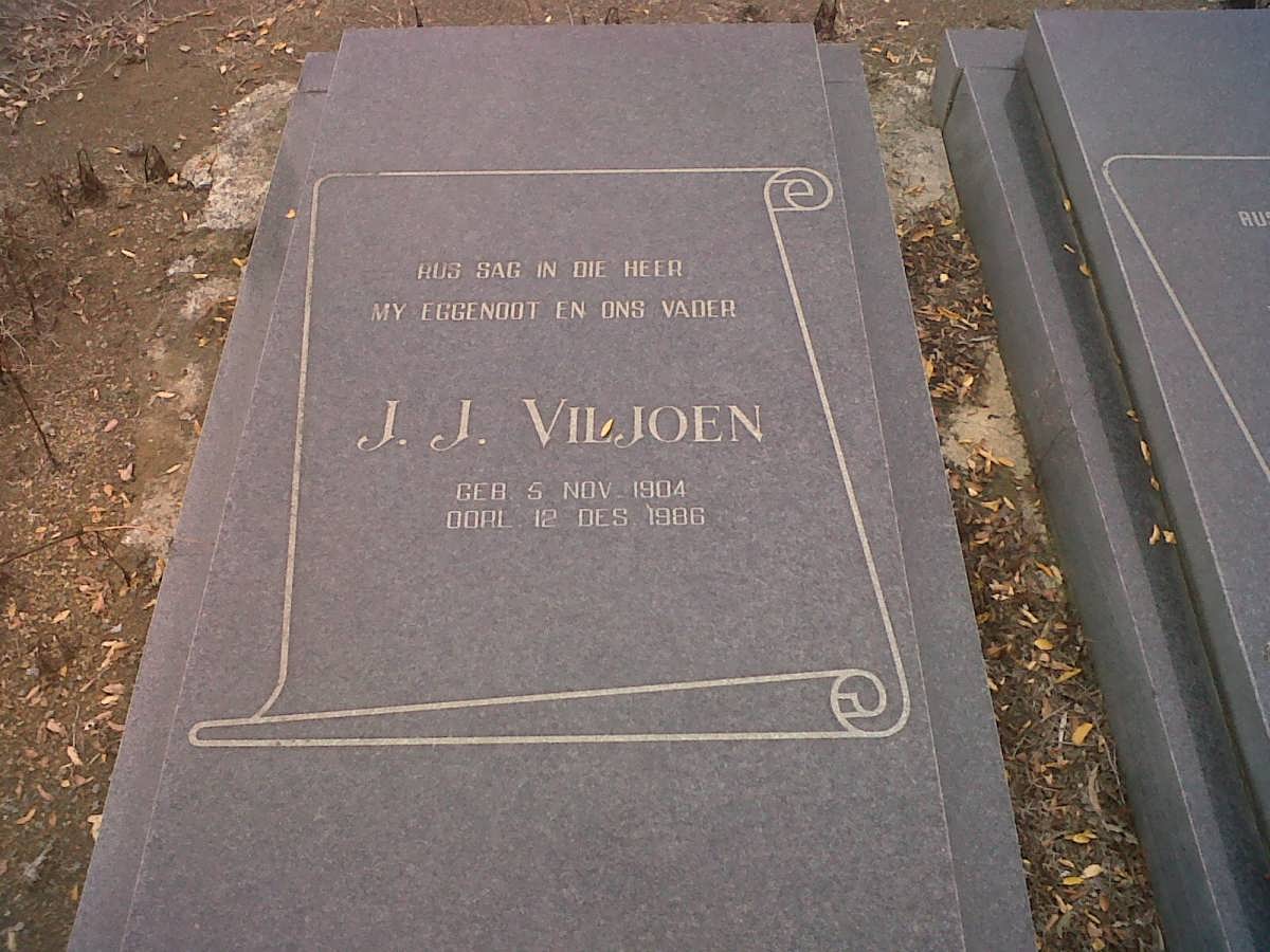 VILJOEN J.J. 1904-1986