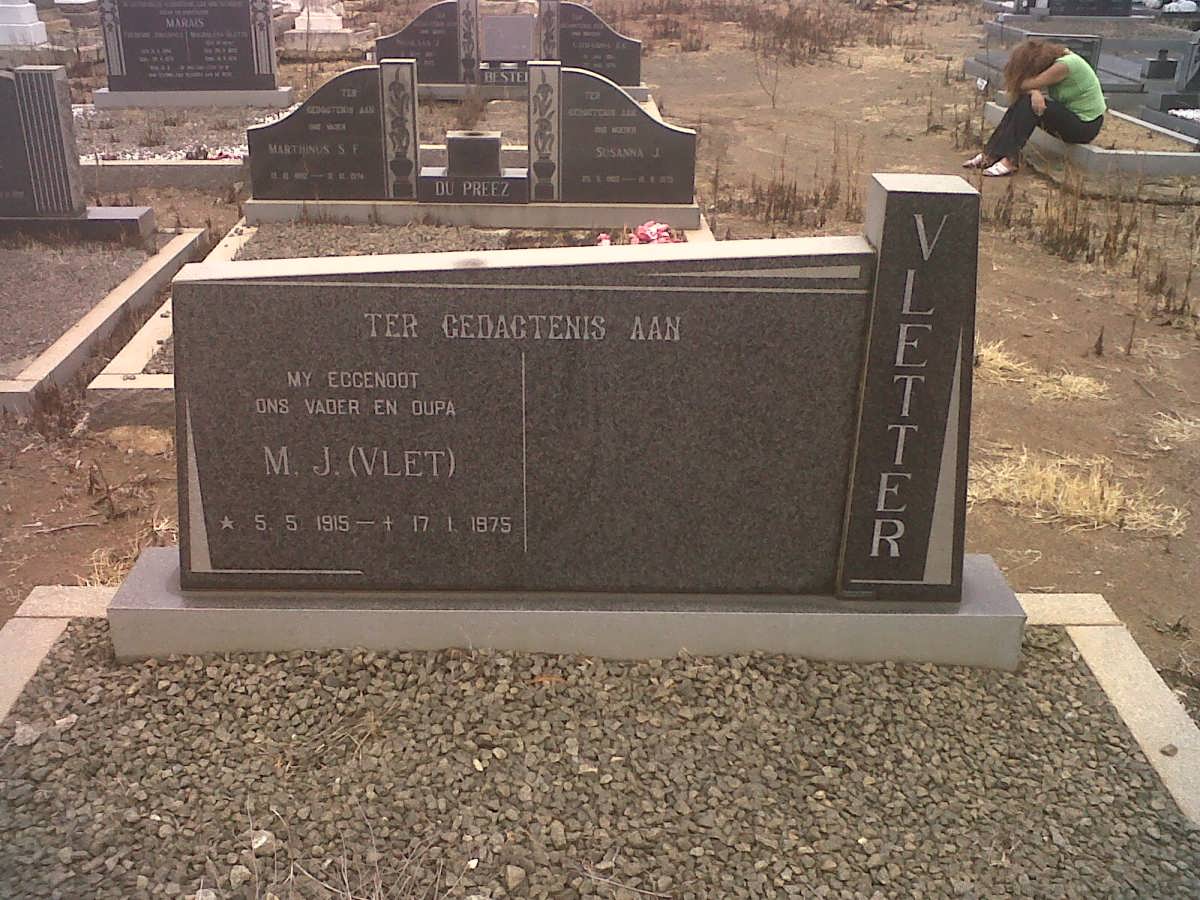 VLETTER M.J. 1915-1975