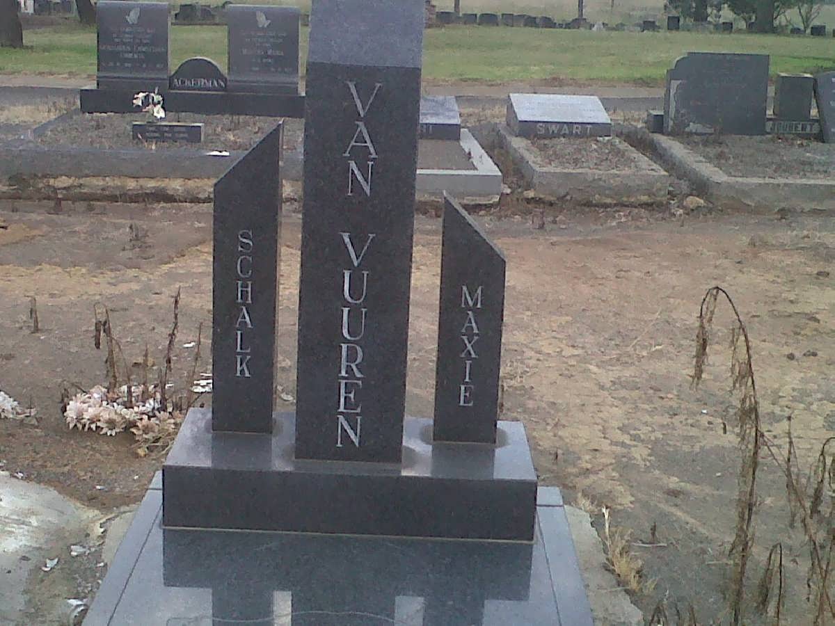 VUUREN Schalk, van 1941-1993 &amp; Maxie 1945-