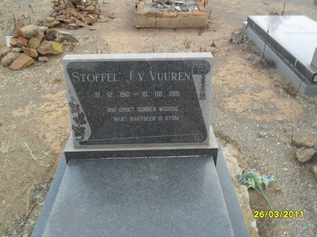 VUUREN Stoffel, J.v. 1961-1991
