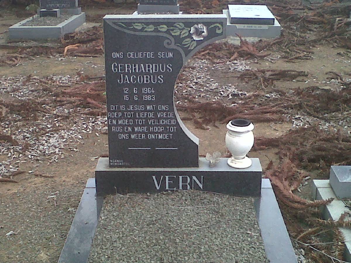 VERN Gerhardus Jacobus 1964-1983