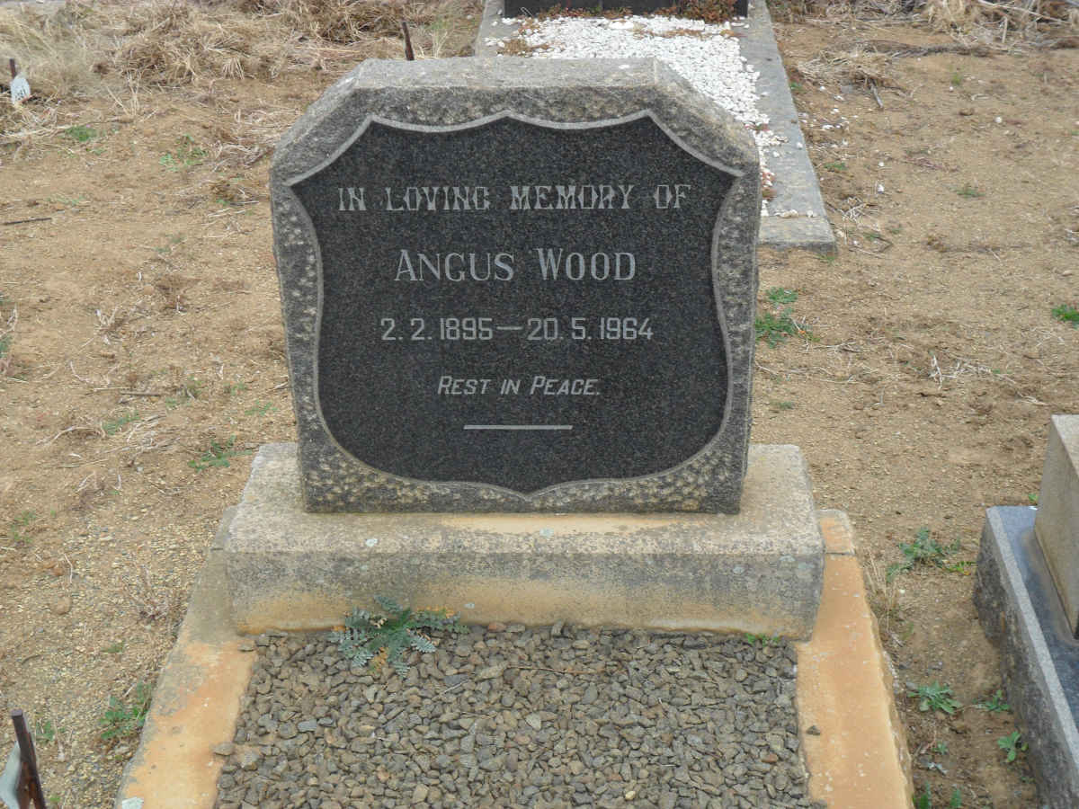 WOOD Angus 1895-1964
