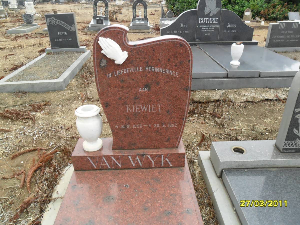 WYK Kiewiet, van 1956-1982