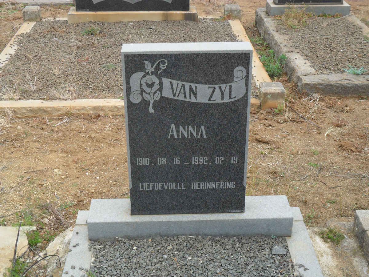 ZYL Anna, van 1910-1992