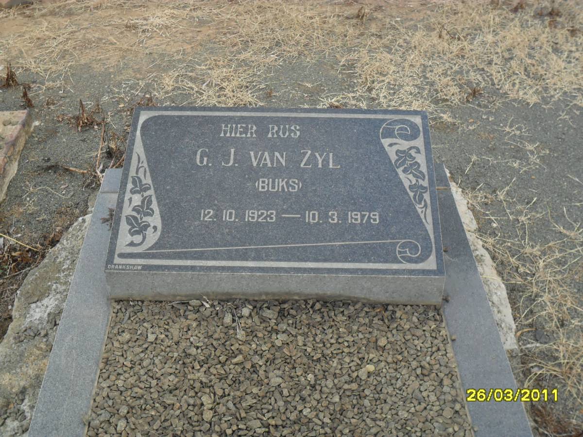 ZYL G.J., van 1923-1979
