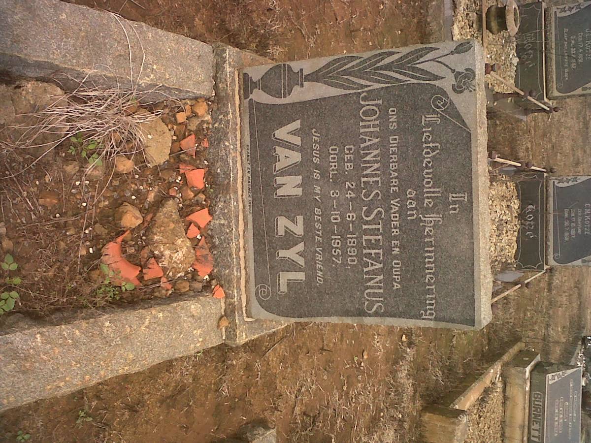 ZYL Johannes Stefanus, van 1890-1957