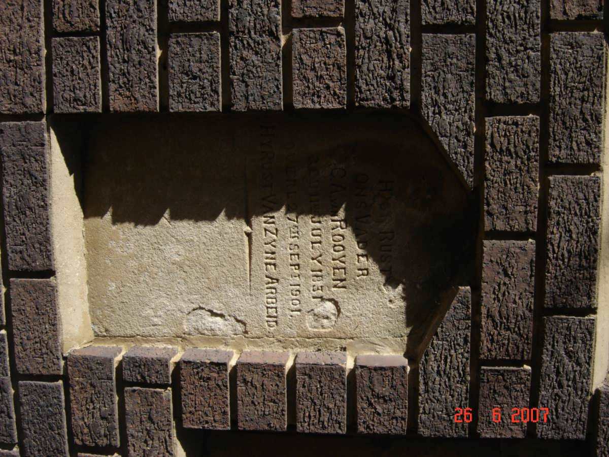 ROOYEN ?? 1831-1901