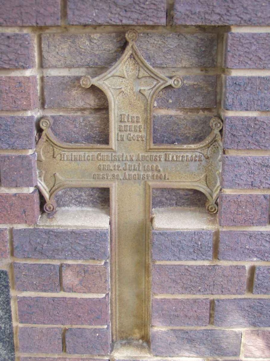 HAMBROCK Heinrich Christian August 1899-1901
