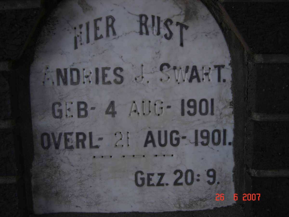 SWART Andries J. 1901-1901