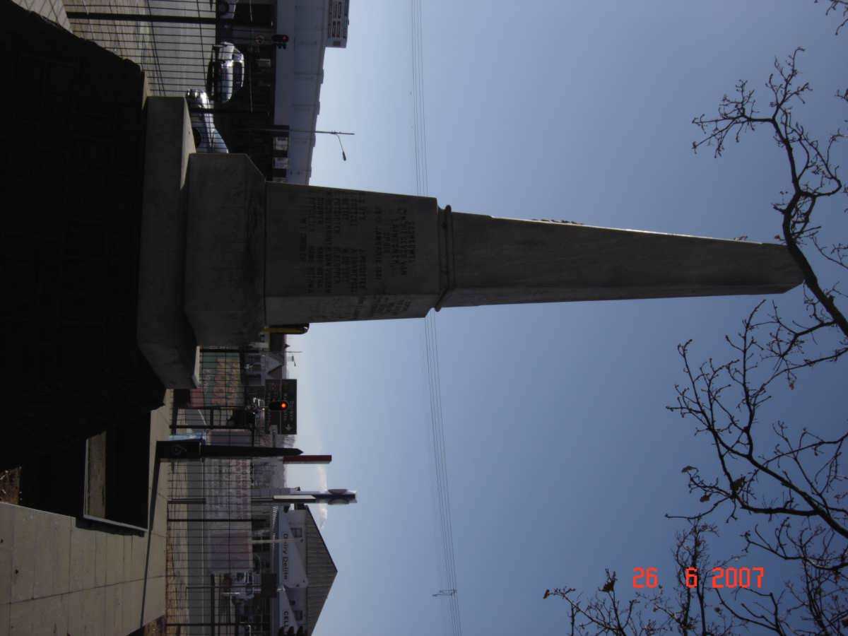 1. Memorial for victims of the war during 1881