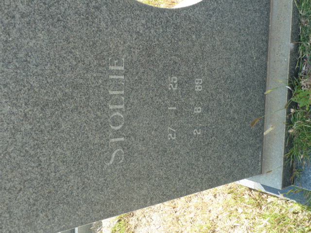 COETZER Stollie 1925-1989 &amp; Marie 1927-1994