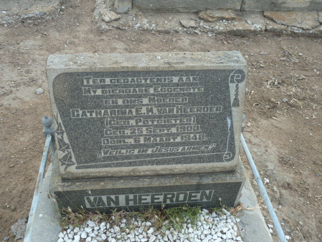 HEERDEN Catharina E.K., van nee POTGIETER 1900-1948