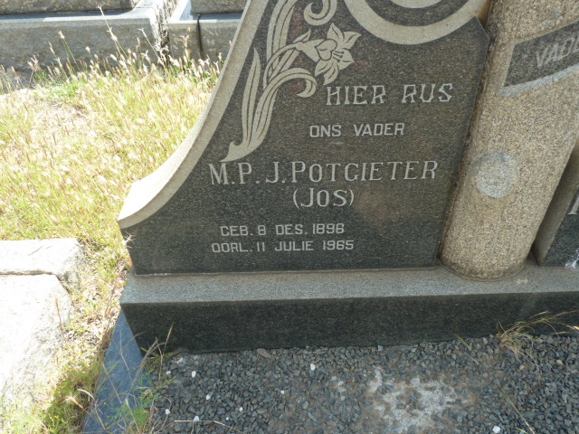 POTGIETER M.P.J. 1896-1965 &amp; L.C. 1901-1985