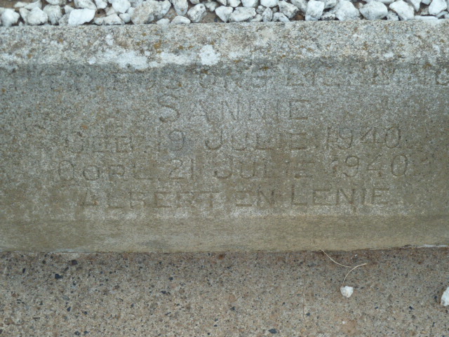 ? Sannie 1940-1940