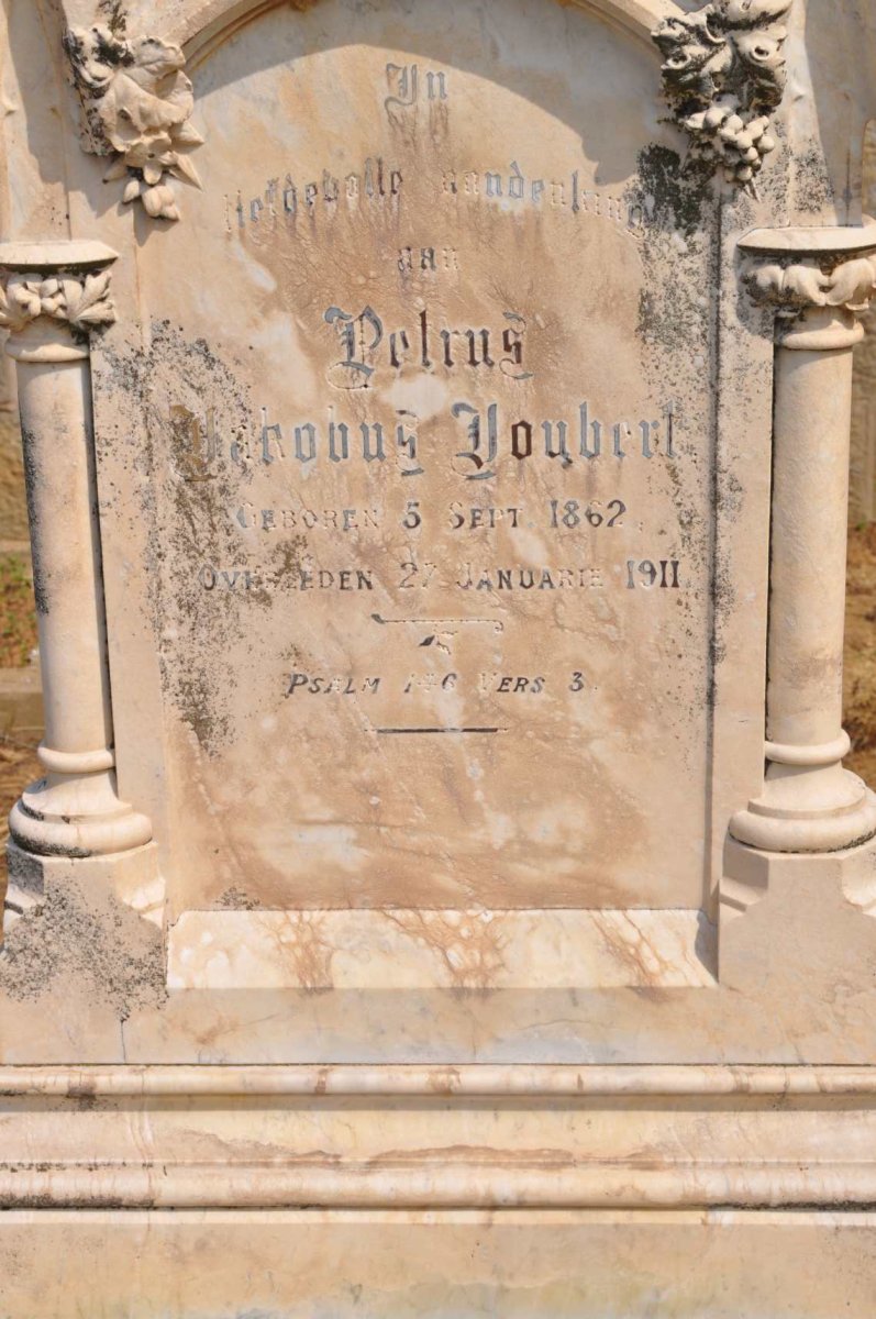 JOUBERT Petrus Jacobus 1862-1911