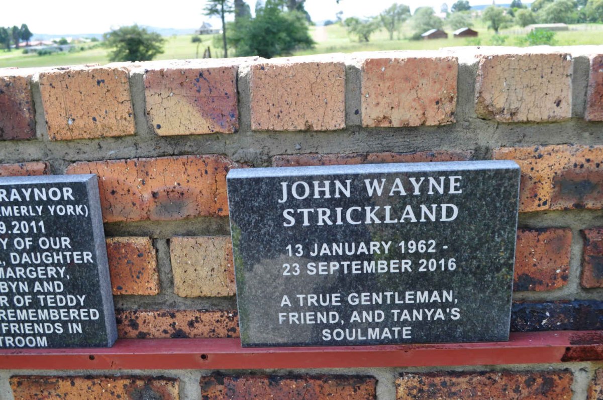 STRICKLAND John Wayne 1962-2016