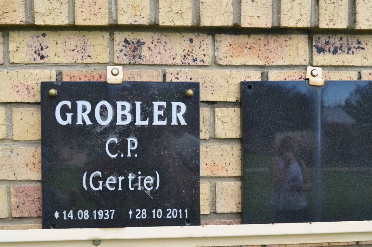 GROBLER C.P. 1937-2011
