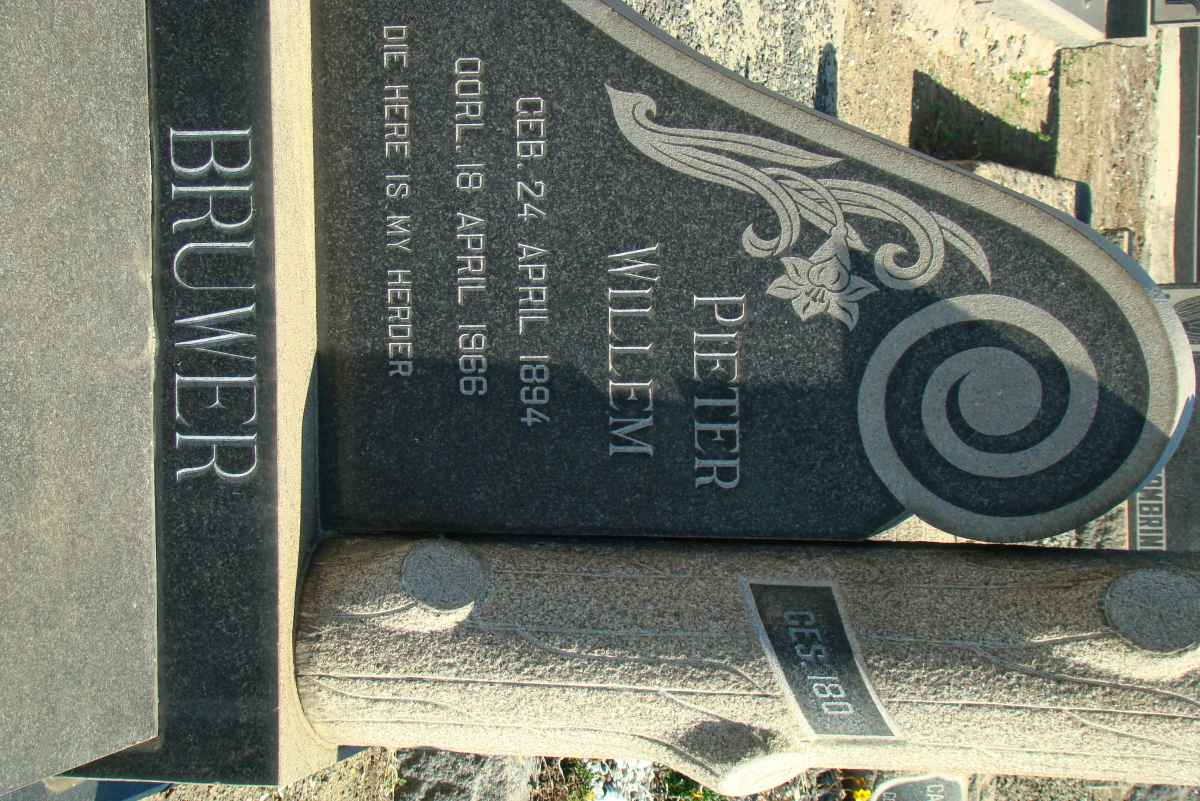 BRUWER Pieter Willem 1894-1966