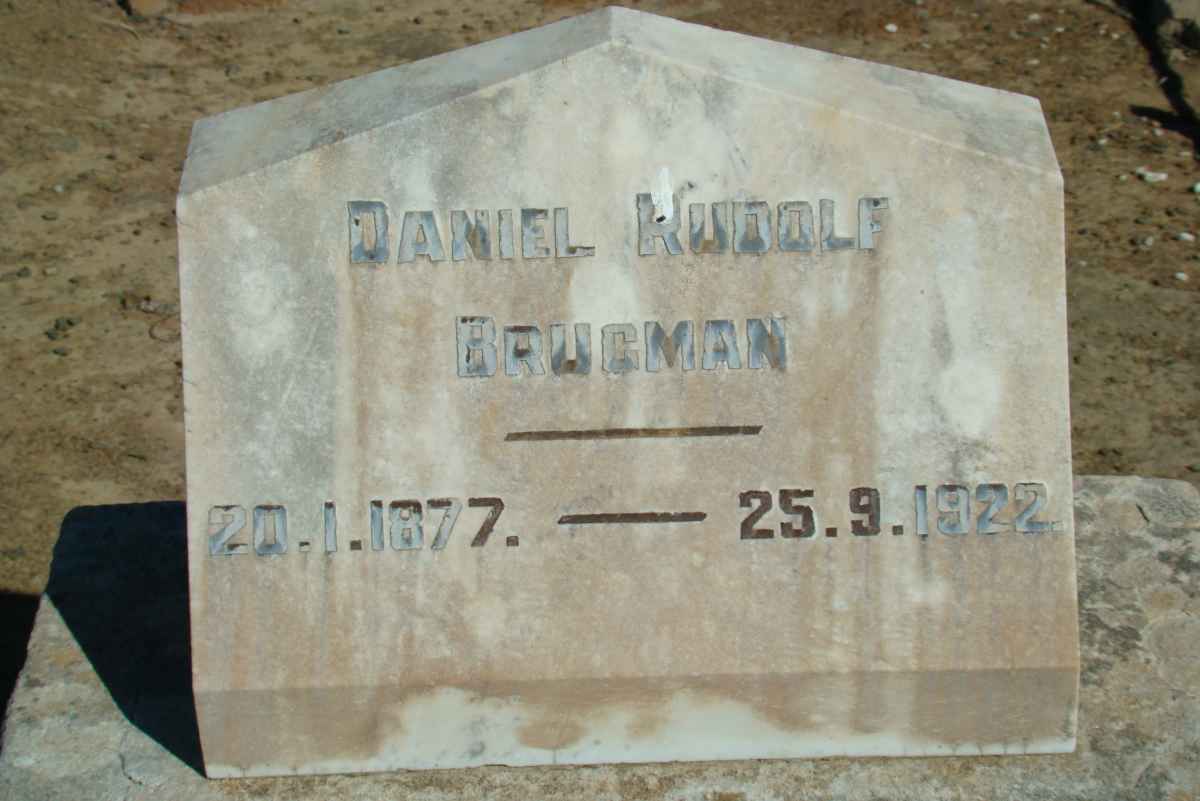 BRUGMAN Daniel Rudolf 1877-1922