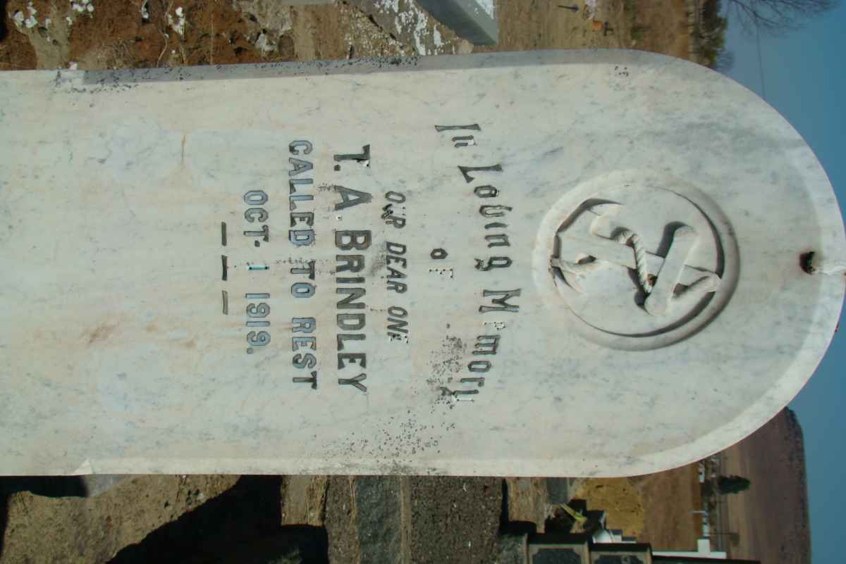 BRINDLEY T.A.  -1919