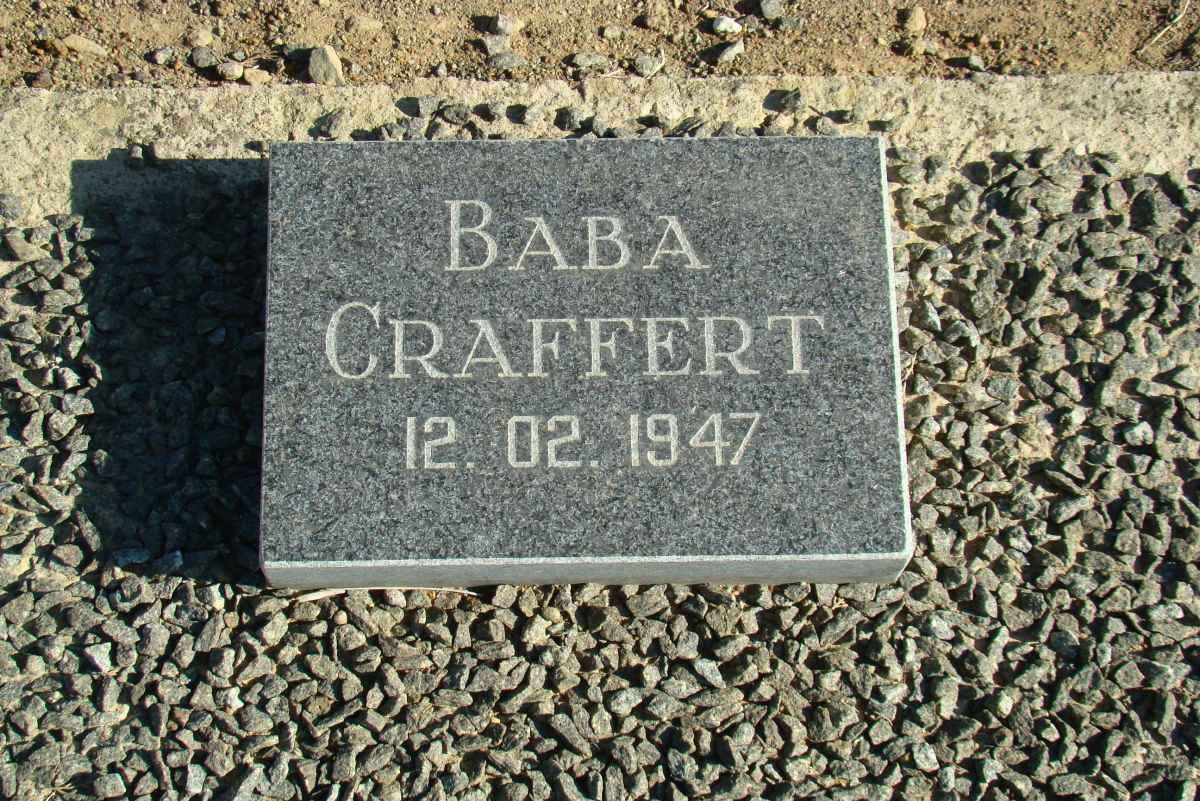 CRAFFERT Baba 1947-1947
