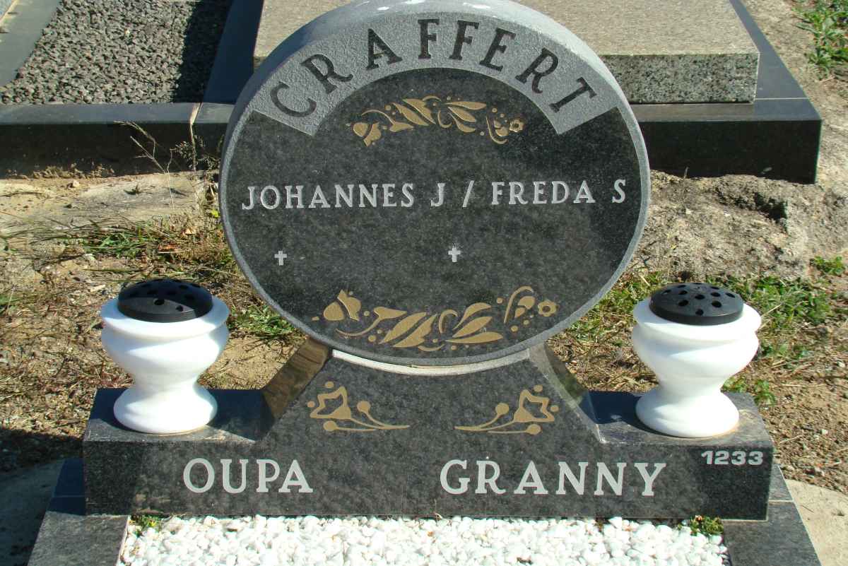 CRAFFERT Johannes S. &amp; Freda S.