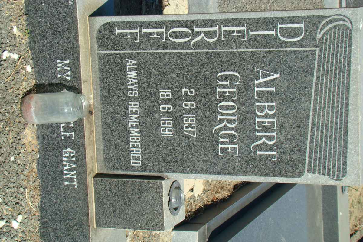 DIEROFF Albert George 1937-1991