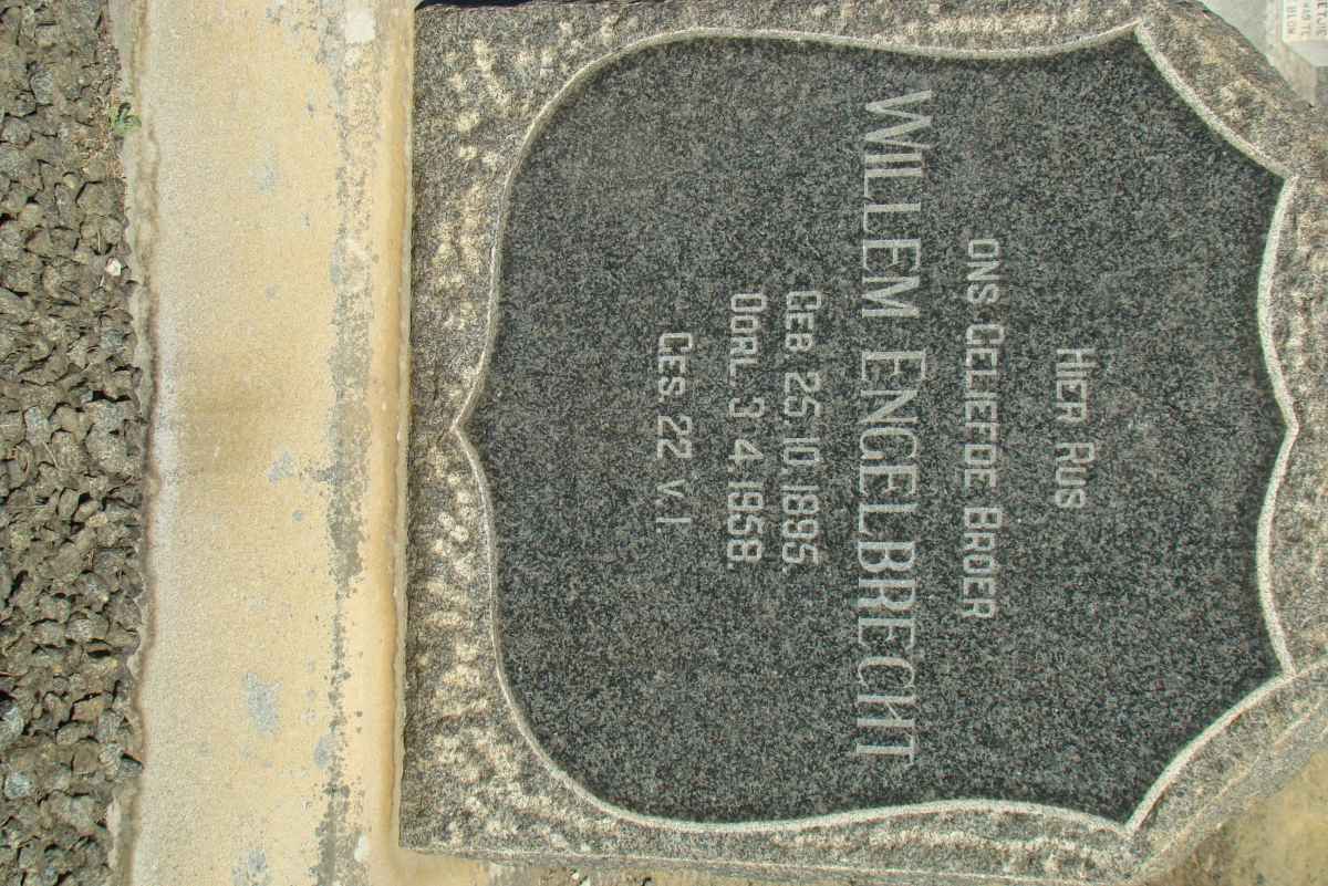 ENGELBRECHT Willem 1895-1958