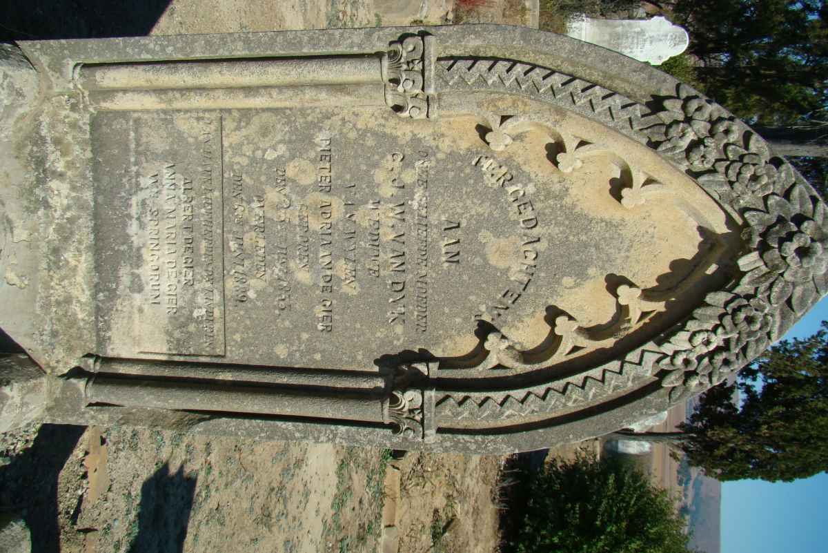 GIER C.J.W., de nee VAN DYK 1830-1889