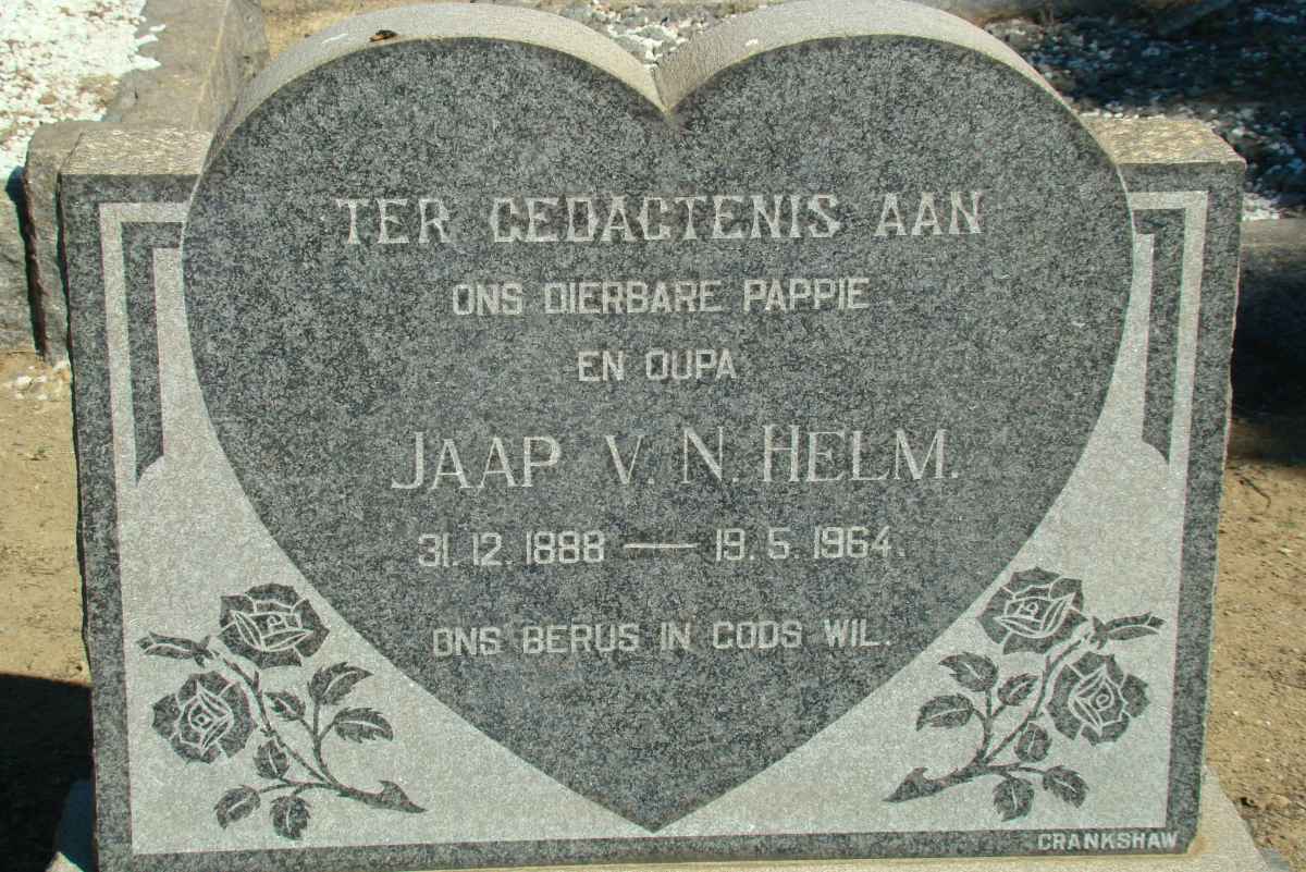 HELM Jaap V.N. 1888-1964