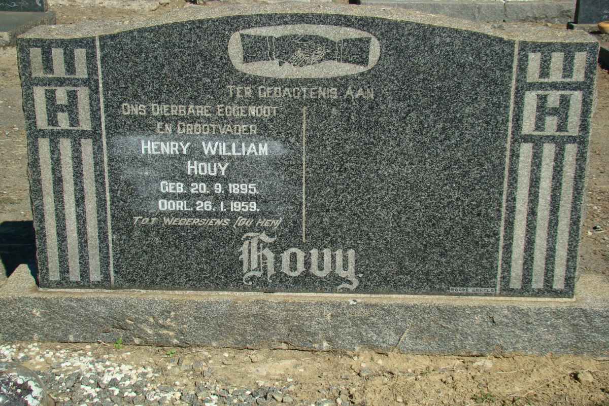 HOUY Henry William 1895-1959