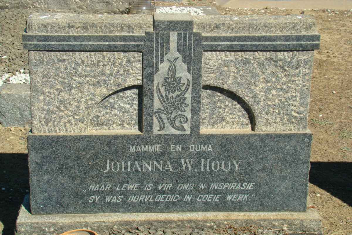 HOUY Johanna W.