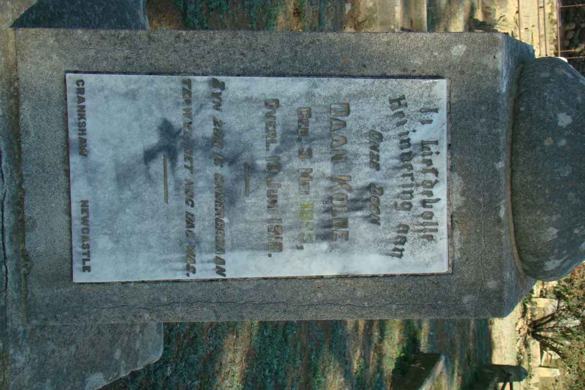 KOLBE Daan 1893-1918