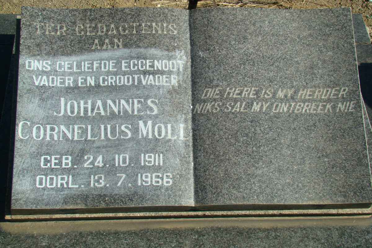 MOLL Johannes Cornelius 1911-1966