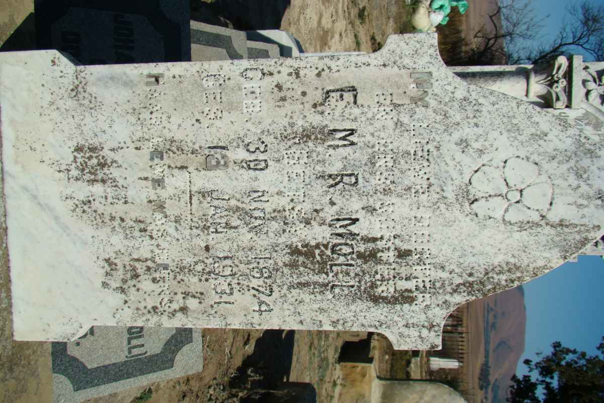 MOLL E.M.R. 1874-1931