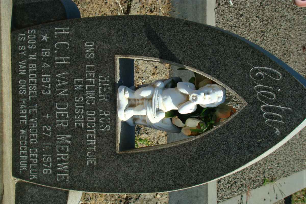 MERWE H.C.H., van der 1973-1976