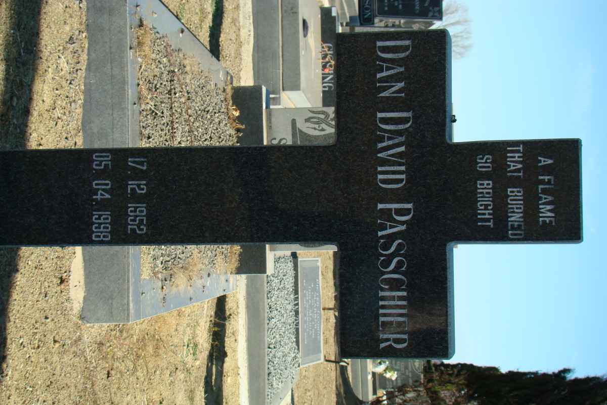 PASSCHIER Dan David 1952-1998