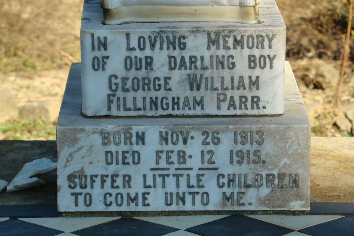PARR George William Fillingham 1913-1915
